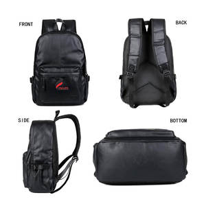 Bolsa de senderismo de cuero vintage con mochila impermeable de gran capacidad para exteriores OEM disponible mochila de senderismo de cuero de lujo - Product Image 2