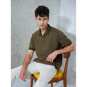 Polo MACIAS de Corte Regular con Logotipo Personalizado, Tejido de Alta Calidad, Bordado con Técnicas de Luz y Sombra, Tallas Grandes hasta 6XL - Product Image 2