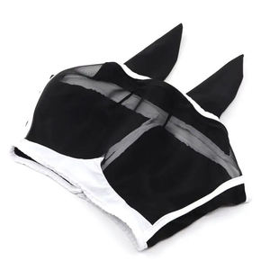 New Arrival Customizable Lightweight High Elastic UV Protection Breathable <b>Horse</b> Fly Masks Professional Outdoor <b>Riding</b> Visible - Product Image 5