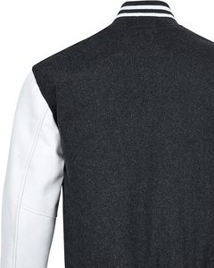 OEM College al por mayor chaquetas en blanco logotipo personalizado liso Letterman Graffiti CollegeBaseballjacket para los hombres - Product Image 5