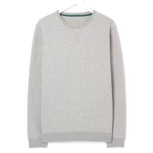 Nueva llegada de los hombres de gran tamaño de ropa informal de etiqueta privada personalizada sudaderas de lana impermeable impreso de punto de manga larga - Product Image 5