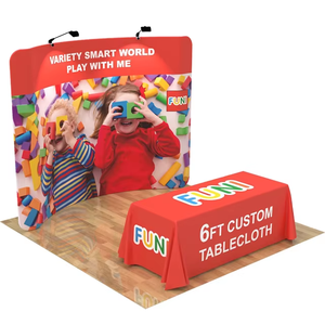 10ft xách tay cong triển lãm thương mại Booth Backdrop <span class=keywords><strong>Display</strong></span> <span class=keywords><strong>Kit</strong></span> - Product Image 1