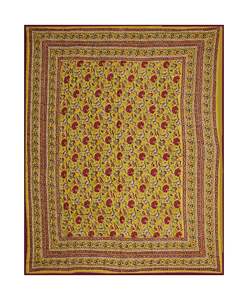 100% coton Jaipuri Razai couette main bloc impression literie luxe à la main couverture de qualité supérieure pour un usage domestique - Product Image 3