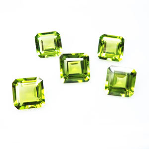 Suministros al por mayor, cojín de piedras preciosas de peridoto en forma de corte facetado, suministro de piedras preciosas sueltas para la fabricación de joyas, precios al por mayor - Product Image 2