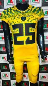 2026 directo de fábrica de talla grande, transpirable, estirable, sublimación, camiseta y pantalones de fútbol americano, fotos reales hechas en Pakistán - Product Image 5