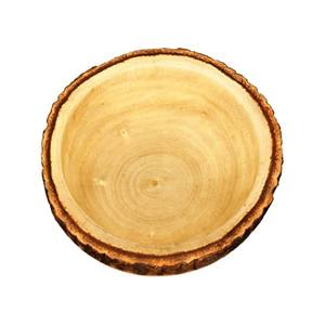 Planche à découper en bois Coeur fait à la main Écorce effet bois Produit de vente chaud Bol décoratif en bois de manguier avec écorce d'arbre Fabriqué en Inde - Product Image 2