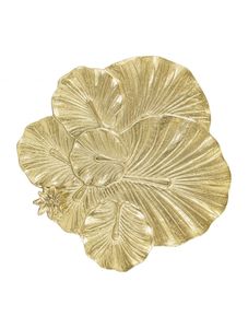 Table d'appoint de luxe en aluminium et fer finition or plateau rond fait à la main pour meubles de salon et de chambre à coucher - Product Image 4