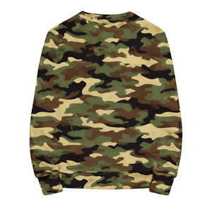 Camo 08 Legacy Crewneck Sweatshirt Greek Sorority Apparel Womens Pink and Green Pullover College Sisterhood Casual Greek Wear - Product Image 6