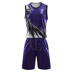 เครื่องแบบบาสเก็ตบอลเครื่องแบบบาสเก็ตบอลพิมพ์ซับลิเมชันดีไซน์ใหม่ - Product Image 1