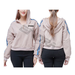 เสื้อฮู้ดแบบสวมหัวสำหรับผู้หญิงเสื้อฮู้ดแบบยาวสำหรับฤดูใบไม้ร่วง - Product Image 4