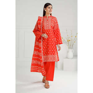 IUSTKSD-508 Traje Casual de Verano de 3 Piezas con Estampado de Laca para Jardín - Product Image 5