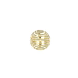 แหวนเงินลายทางชุบทอง18 KT ทำจากอิตาลีที่ดูทันสมัยในทุกโอกาส - Product Image 2