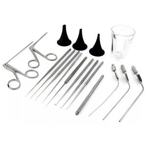 Ensemble de myringotomie manuel en acier inoxydable, 18 pièces, instruments chirurgicaux ORL, qualité professionnelle, approuvé CE, haute qualité, classe I - Product Image 6