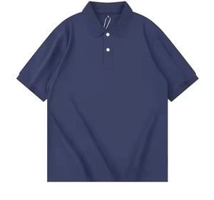 100% coton col épais nouveau Style hommes polos Offre Spéciale prix de gros séchage rapide brodé hommes polos - Product Image 3