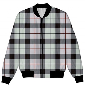 Custom Plaid New Design Pattern Varsity <b>Jackets</b> Baseball <b>Jackets</b> Unisex Bomber <b>Jacket</b> - Product Image 5