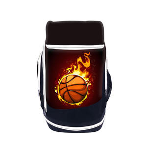 Sublimation Team <b>Backpack</b> OEM Factory Custom Logo Soft Foldable Breathable Zipper Sports School Travel <b>Backpack</b> SSB-0062 - Product Image 6