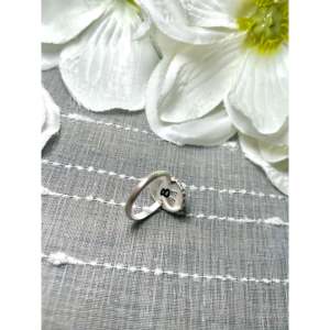 Navajo-Made Gemstone <b>Ring</b> Sonoran Mountain Turquoise & Sterling <b>Silver</b> Size 8 Everyday Wear <b>Ring</b> - Product Image 4