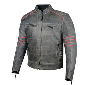 Heavy Duty Venta caliente chaquetas de cuero de la motocicleta de calidad superior de diseño personalizado chaqueta de cuero de la motocicleta - Product Image 2