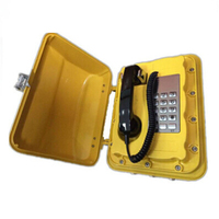 Téléphone VoIP SIP industriel antidéflagrant, robuste, résistant aux intempéries, téléphone d'urgence, interphone SOS pour zones dangereuses