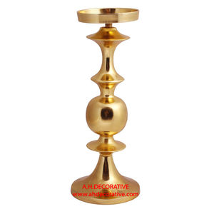 Gold & Silver Acrylic Stem <b>Candle</b> <b>Holder</b> <b>Candle</b> <b>Holder</b> Sample Available Tall <b>Floor</b> <b>Standing</b> Handmade <b>Candle</b> <b>Holder</b> - Product Image 4