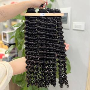 ผมต่อแบบชาวบราซิลแท้สีดำหยิกเป็นลอนไม่มีสารเคมี - Product Image 2