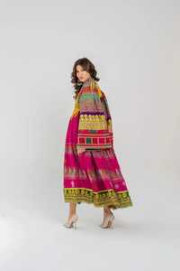 ชุดเดรสลูกไม้กระดุมธรรมชาติชุดเดรสสำหรับงานปาร์ตี้เต้นรำแบบอินเดียชุดกระโปรงเต้นสไตล์อัฟกานิสถาน - Product Image 4