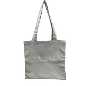 Bolsa de mano ecológica impresa personalizada, lona de algodón reutilizable con asas para compras de supermercado, embalaje de regalo, proveedor a granel al por mayor - Product Image 5