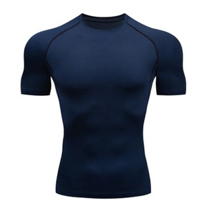 Camiseta con cuello en V profundo para hombre, camiseta de corte bajo con cuello en V, Camiseta ancha para hombre, camiseta interior Invisible, modelo Scoop Hem Slim Fit de manga corta - Product Image 3