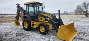 รถแบคโฮล้อเดอร์มือสอง John Deere 310 SJ น้ำหนักบรรทุก 9 ตัน เครื่องยนต์ Kubota JCB รุ่นปี 2020 ชิ้นส่วน MOOG มอเตอร์ แบริ่ง ผ่านการทดสอบและตรวจสอบแล้ว - Product Image 5
