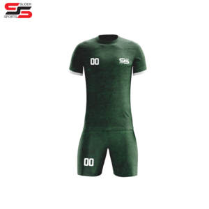 Conjunto de uniforme de fútbol sublimado en tallas juveniles y para adultos - Product Image 6