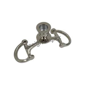 Bougeoir à mèches pour chevaux Bougeoir à mèches polies brillantes Parties Table Bougeoir décoratif en métal Style équestre - Product Image 6