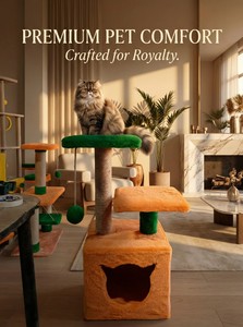 Griffoir pour chats Amistar Cheerful Orange de haute qualité, toutes tailles - Product Image 5