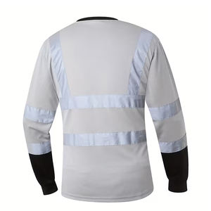 Camiseta de Seguridad de Alta Visibilidad Personalizada, Mangas Cortas, Reflectante - Product Image 2
