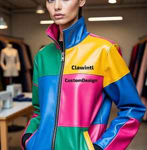 Proveedor de chaquetas de cuero a medida para diseñadores de moda Hecho en EE. UU. Chaquetas de cuero de diseño personalizado Fabricante de moda de EE. UU. - Product Image 2