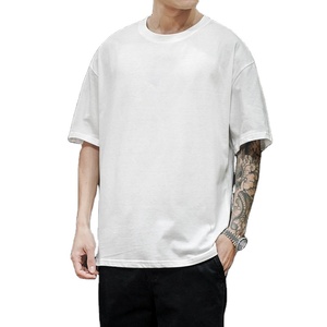 Arrivée Différents Styles Coton/Polyester Confortable T-shirt Surdimensionné Vêtements d'extérieur Offre Spéciale Hommes T-shirt en vente libre - Product Image 2