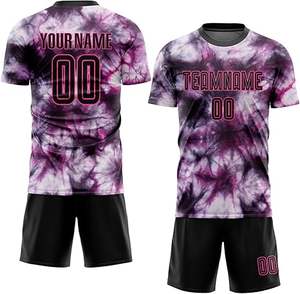 Uniforme de fútbol de poliéster 100% de último diseño, uniforme profesional para niños de nuevo estilo, Color sólido de calidad Premium a la venta - Product Image 1