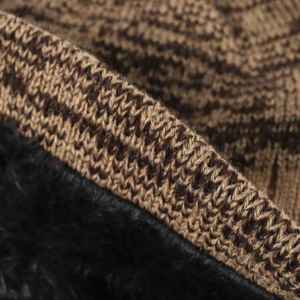 หมวกบีนนี่หมวกบีนนี่หมวกบีนนี่ลายหัวกะโหลกขนแกะหนาปรับโลโก้ได้ตามต้องการ - Product Image 3