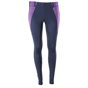 Wholesale Custom Women's Equestrian <b>Tight</b> Breeches Anti-slip Silicone 2024 New Design Silicon Horse Riding Leggings for Girls - Product Image 5