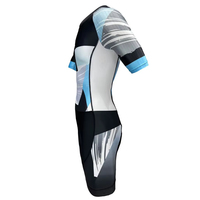 Meilleure vente unisexe patinage de vitesse uniforme fermeture éclair pour la technologie respirant séchage rapide caractéristiques faible quantité minimale de commande professionnel