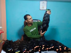 Sin procesar Virgen India Top Hair Vendedores Raw Bulk Cutícula Alineada Cabello humano Suelto Onda profunda Recto Ondulado Rizado Trenzado - Product Image 5