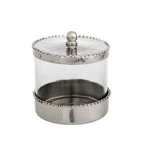 Aluminium And Glass <b>Sweets</b> <b>Box</b> Round Shape Customized Size Table Top Chocolates <b>Box</b> For Best Selling - Product Image 1