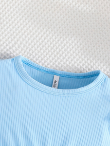 Nouveau modèle Robe longue bleu ciel Vêtements de marque pour enfants robe de soirée pour filles vente en gros - Product Image 6