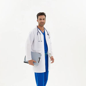 Bata de laboratorio de la mejor calidad al por mayor, uniforme médico de hospital, vestido de uniforme de enfermera, uniformes de hospital para hombres - Product Image 3