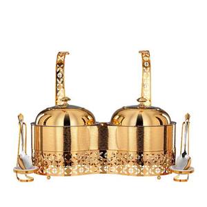 Dernier design, aspect arabe, design personnalisé, fait main, moderne, luxueux, durable, décoratif, chauffe-plats du Moyen-Orient, casseroles de buffet - Product Image 5