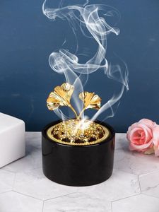 Tea Light N'importe Quelle Couleur Durable Bakhoor Époxy et Teck personnaliser Brûleur D'encens Brûleur D'encens À La Main Bakhoor Brûleur Pour Le Bureau - Product Image 5