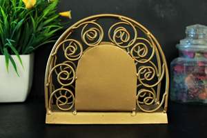 ที่ใส่กระดาษเช็ดปากดีไซน์โลหะสำหรับตกแต่งห้องครัวร้านอาหาร - Product Image 2