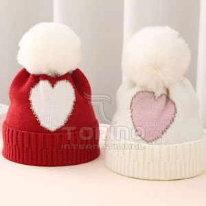 Mejor estilo Nueva llegada Jacquard Gorros Sombreros 100% Lana Ropa de invierno Gorros de alta calidad - Product Image 3