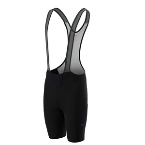 Cuissard de cyclisme pour homme avec poches - Noir Nuit rembourré sans coutures grandes tailles - Product Image 1