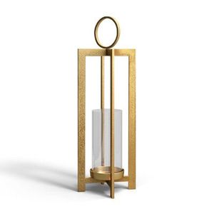 Lanterne à bougie en fil métallique décorative, nouvelle, en gros, best-seller pour la décoration de la maison, utilisation occasionnelle, lanternes en métal - Product Image 2