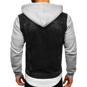 Hiver Personnalisé Vintage Loose Oversized All Over Digital Printed Jeans Jackets Hommes Vestes Hommes, Vestes Homme, Veste pour homme - Product Image 2